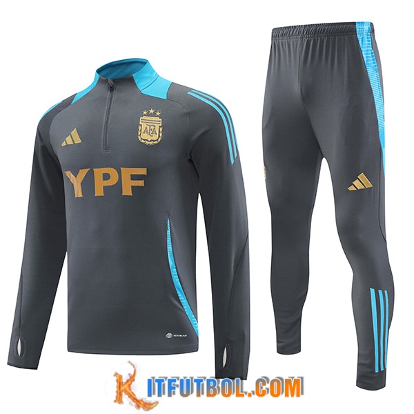 Chandal Equipos De Futbol Argentina Gris/Azul 2024/2025