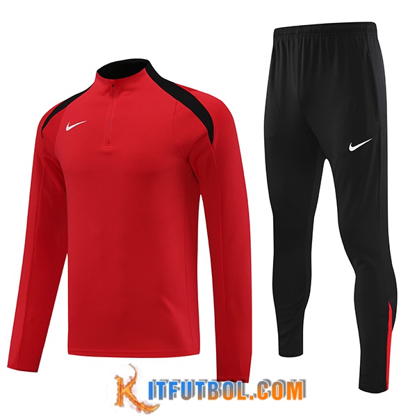 Chandal Equipos De Futbol Nike Rojo/Negro 2024/2025