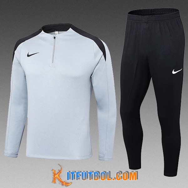 Chandal Equipos De Futbol Nike Ninos Gris/Negro 2024/2025