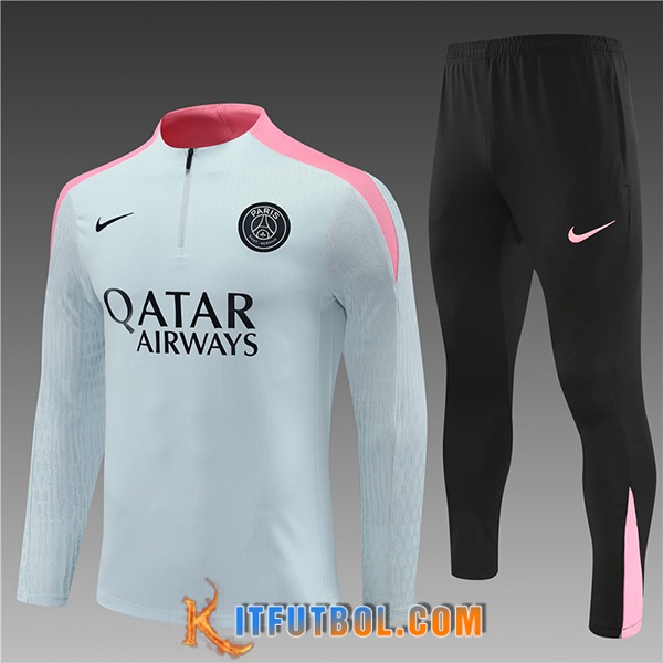 Chandal Equipos De Futbol PSG Ninos Gris/Rosa 2024/2025