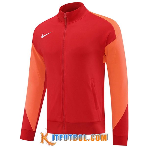 Chaquetas Futbol Nike Rojo/Naranja 2024/2025
