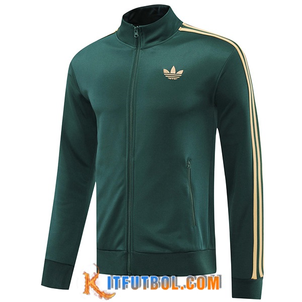 Chaquetas Futbol Adidas Verde/Amarillo 2024/2025