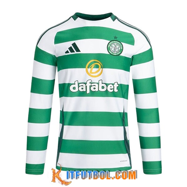 Nueva Camisetas De Futbol Celtic FC Primera Manga Largas 2024/2025