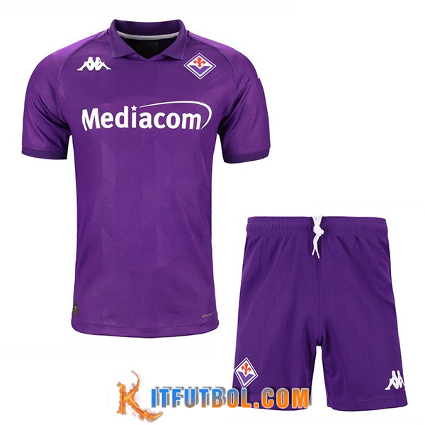 Nueva Camisetas De Futbol ACF Fiorentina Ninos Primera 2024/2025