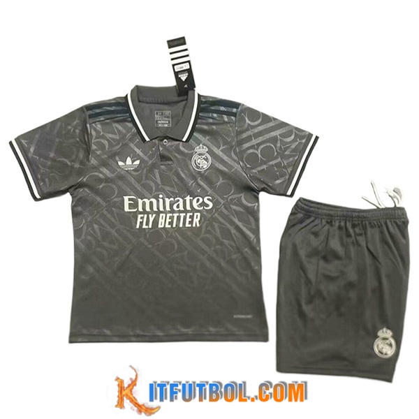 Camisetas De Futbol Real Madrid Ninos Tercera 2024/2025