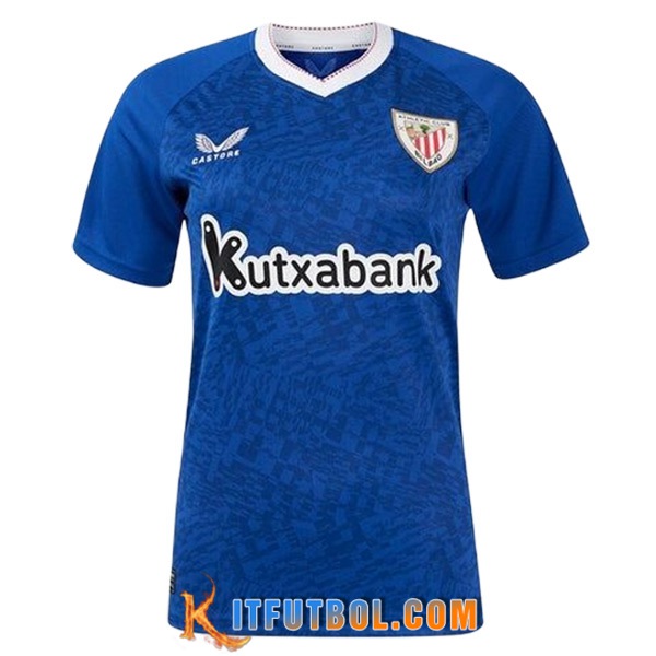 Nueva Camisetas De Futbol Athletic Bilbao Mujer Segunda 2024/2025