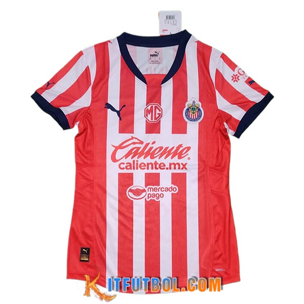 Camisetas De Futbol Chivas Mujer Primera 2024/2025
