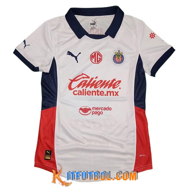 Las Nuevas Camisetas De Futbol Chivas Mujer Segunda 2024/2025
