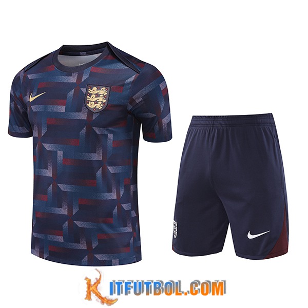 Camiseta Entrenamiento Inglaterra Azul Oscuro 2024/2025