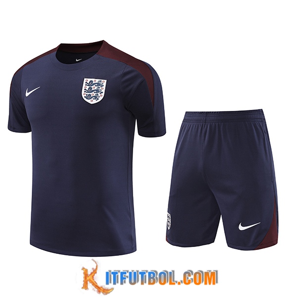 Camiseta Entrenamiento Inglaterra Azul/Rojo 2024/2025