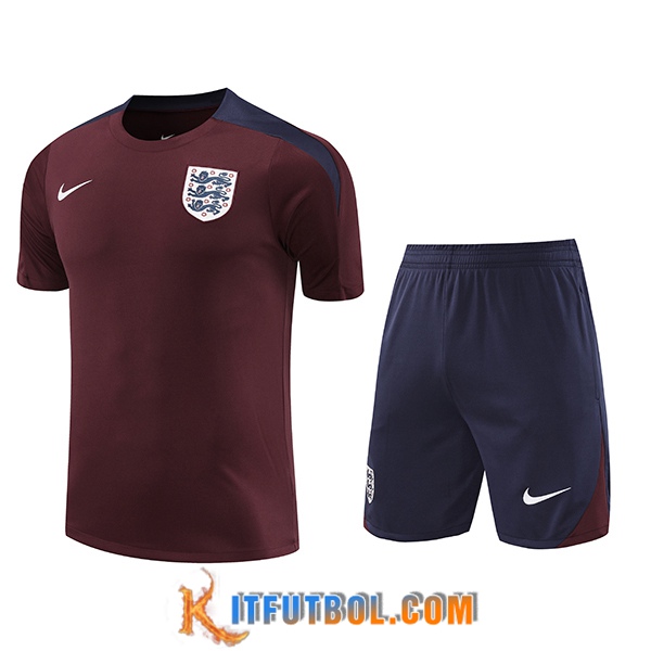 Camiseta Entrenamiento Inglaterra Rojo/Azul 2024/2025