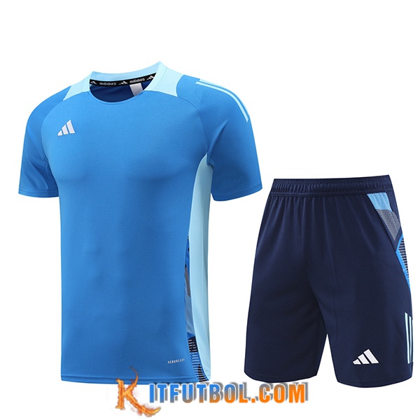 Camiseta Entrenamiento Adidas Azul 2024/2025 -02