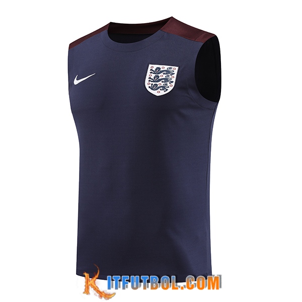 Chalecos De Futbol Inglaterra Azul/Rojo 2024/2025