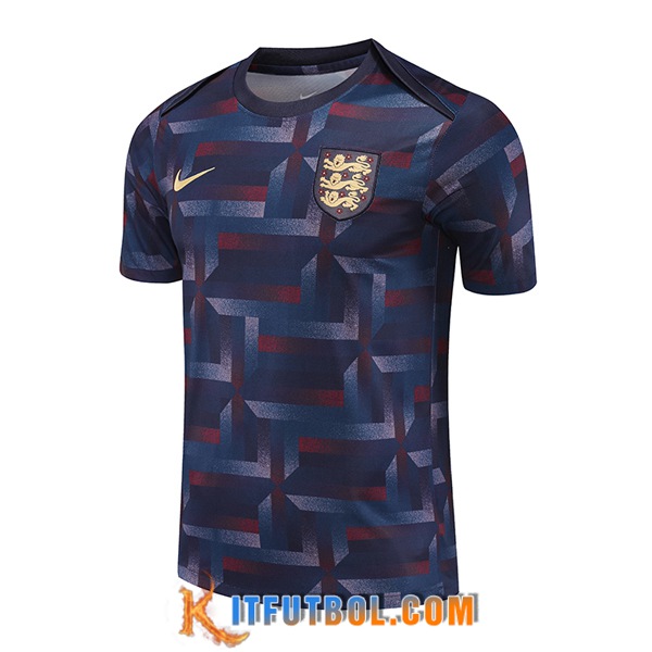 Camiseta Entrenamiento Inglaterra Azul Oscuro 2024/2025