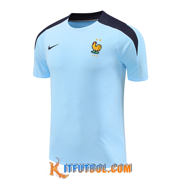 Camiseta Entrenamiento Francia Azul 2024/2025