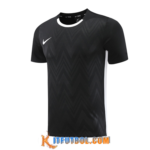 Camiseta Entrenamiento Nike Negro/Blanco 2024/2025 -02