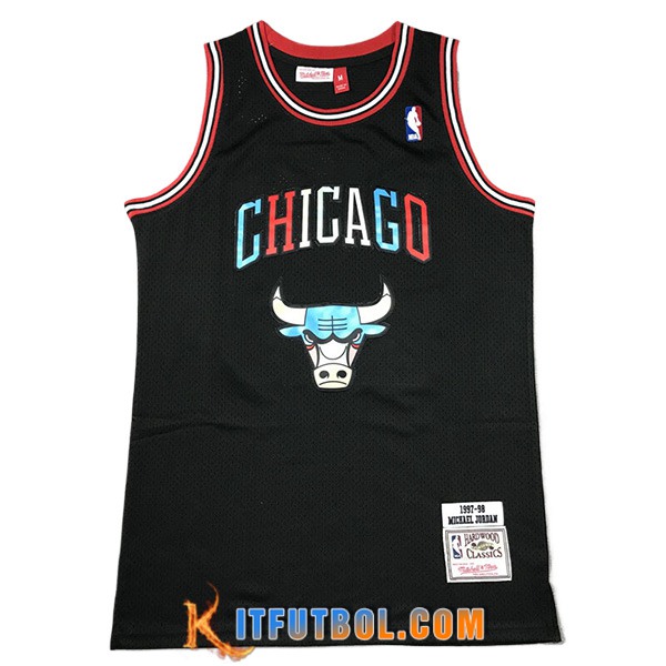 Camisetas Chicago Bulls (JORDAN #23) 2024/25 Negro -03