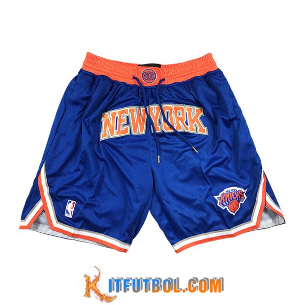 Cortos NBA New York Knicks 2024/25 Azul/Naranja