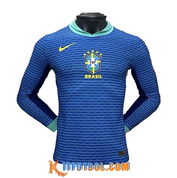 Camiseta Equipo Nacional Brasil Segunda Manga Largas 2024/2025