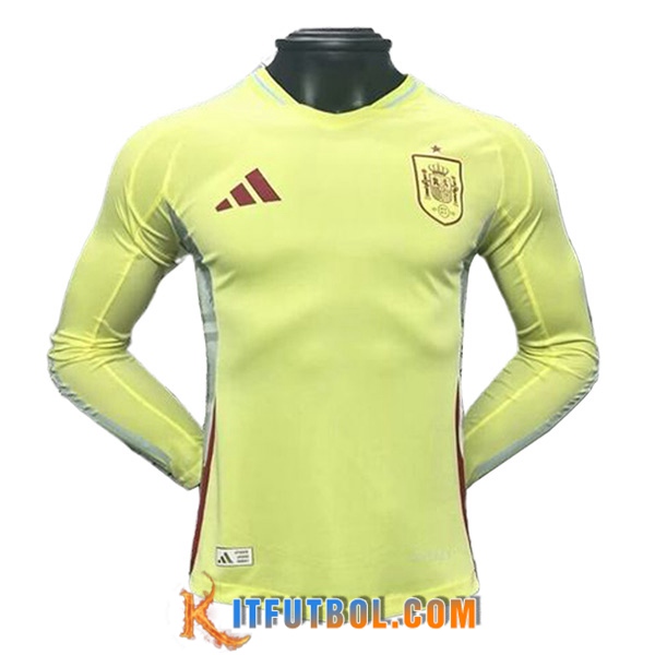Camiseta Equipo Nacional España Segunda Manga Largas 2024/2025