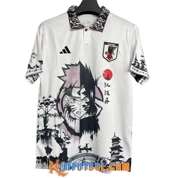 Camiseta Equipo Nacional Japon Special Edition Naruto Blanco 2024/2025 -03