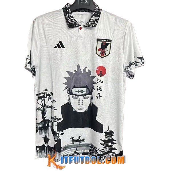 Camiseta Equipo Nacional Japon Special Edition Naruto Blanco 2024/2025 -04