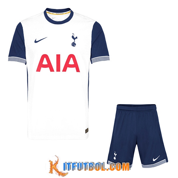 Camisetas Futbol Tottenham Hotspur Primera + Cortos 2024/2025