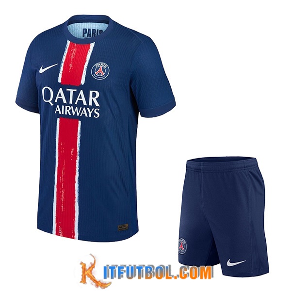 Camisetas Futbol PSG Primera + Cortos 2024/2025