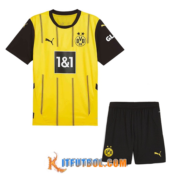 Camisetas Futbol Dortmund Primera + Cortos 2024/2025