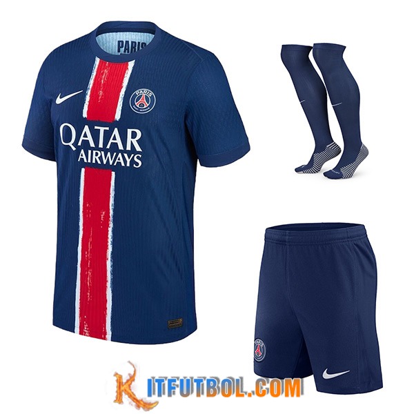 Camisetas Futbol PSG Primera (Cortos + Calcetines) 2024/2025
