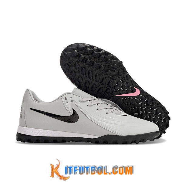 Nike Botas De Fútbol Phantom GX II ACAD LV8 TF Gris/Negro
