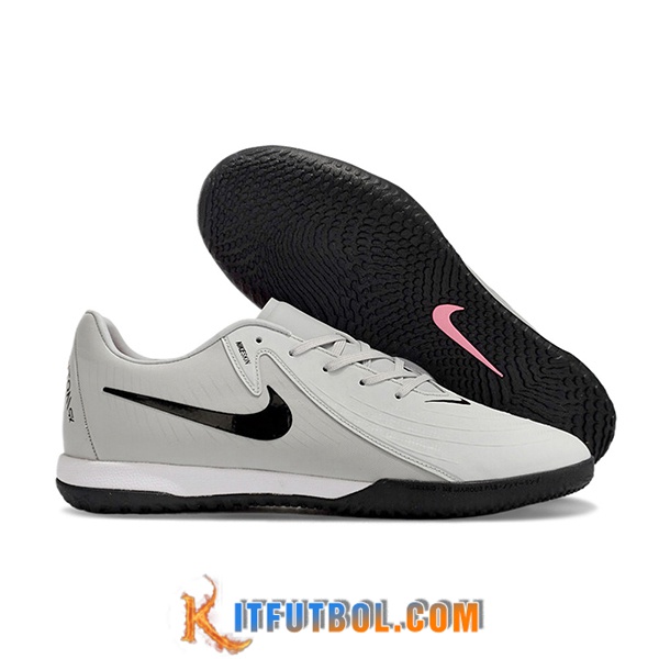 Nike Botas De Fútbol Phantom GX II ACAD LV8 IC Gris/Negro