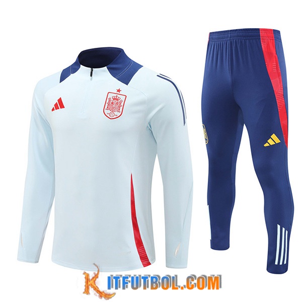 Chandal Equipos De Futbol España Azul Claro 2024/2025