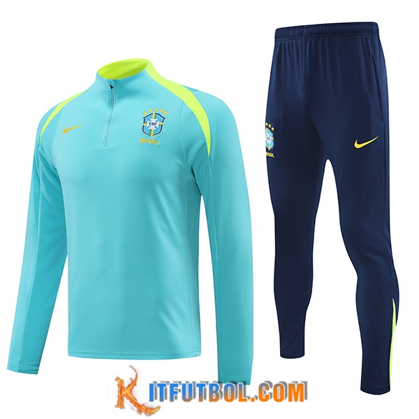 Chandal Equipos De Futbol Brasil Verde 2024/2025