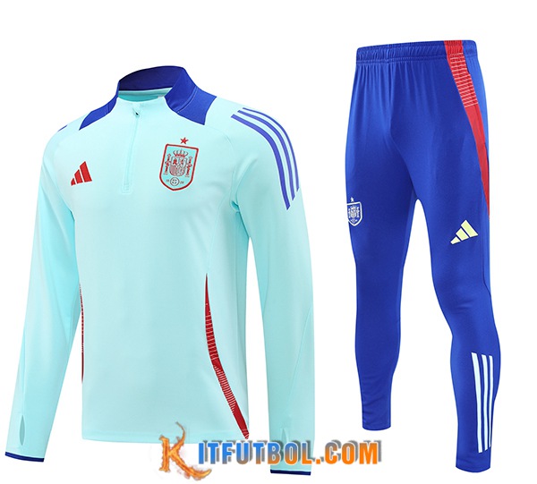 Chandal Equipos De Futbol España Azul Clarou 2024/2025