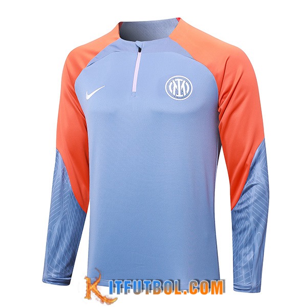 Sudadera De Entrenamiento Inter Milan Violeta/Naranja 2024/2025