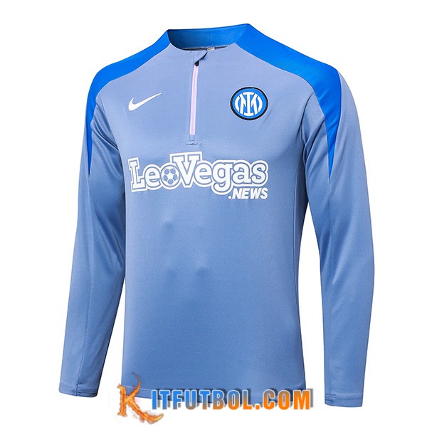 Sudadera De Entrenamiento Inter Milan Violeta/Azul 2024/2025