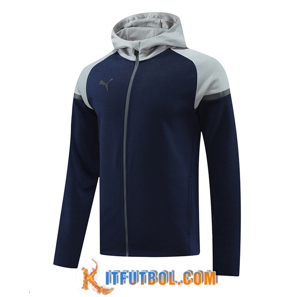 Chaqueta Con Capucha PUMA azul real 2024/2025