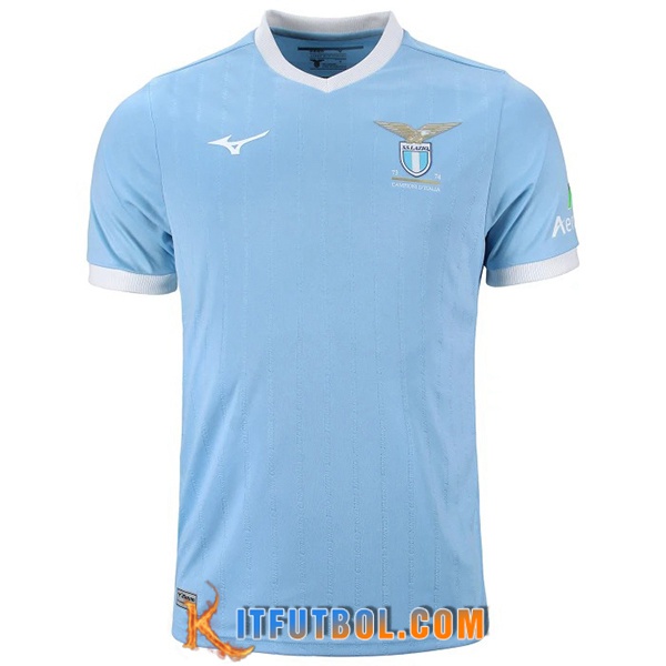 Camisetas De Futbol Lazio 50th Anniversary Champion Edition Azul 1973/1974