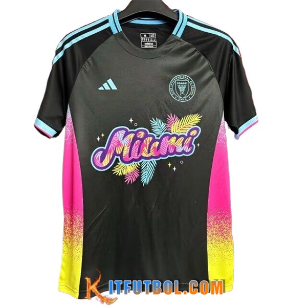 Camisetas De Futbol Inter Miami CF Special Edition Negro 2024/2025