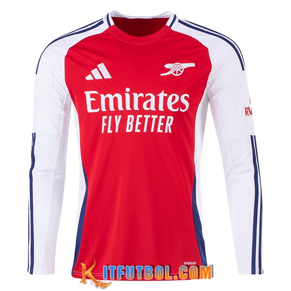 Nueva Camisetas De Futbol Arsenal Primera Manga Largas 2024/2025