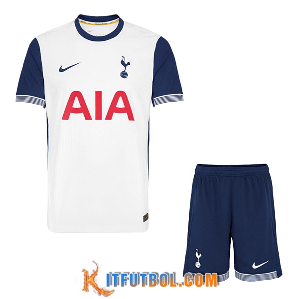 Nueva Camisetas De Futbol Tottenham Hotspurs Ninos Primera 2024/2025
