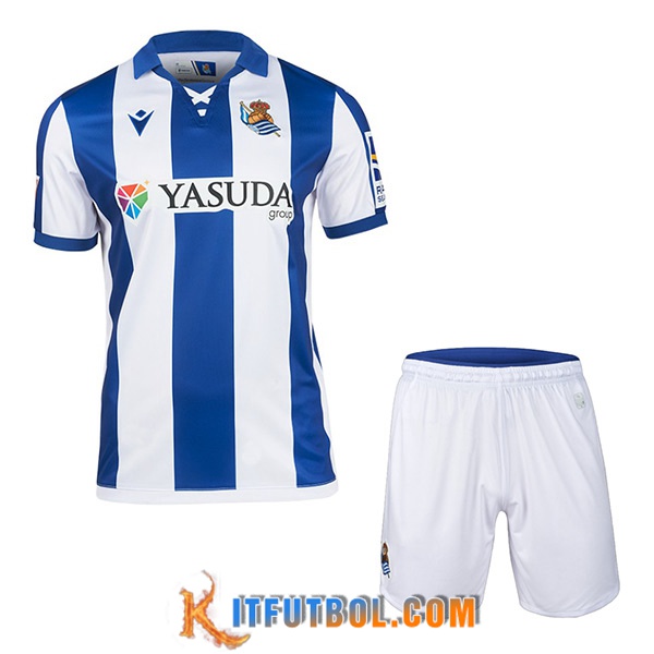 Nueva Camisetas De Futbol Real Sociedad Ninos Primera 2024/2025