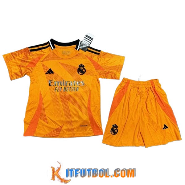 Camisetas De Futbol Real Madrid Ninos Segunda 2024/2025