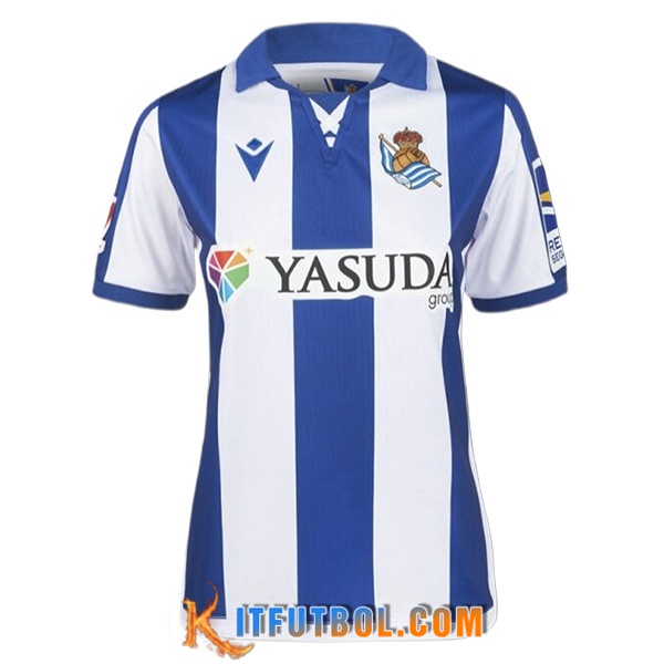 Nueva Camisetas De Futbol Real Sociedad Mujer Primera 2024/2025