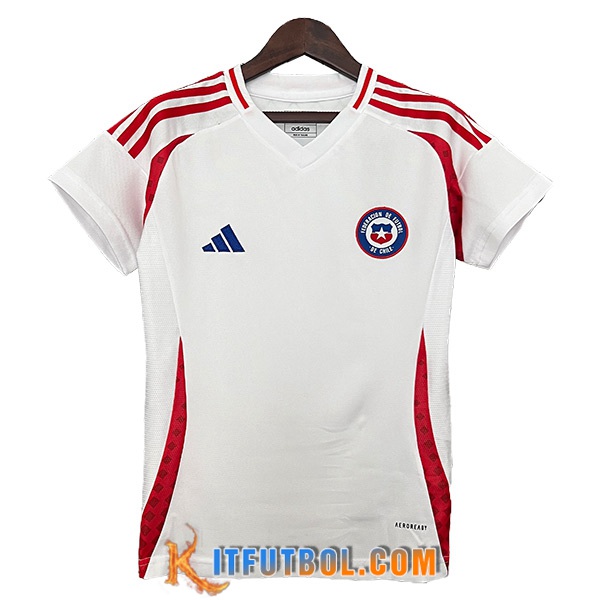 Camisetas De Futbol Chile Mujer Segunda 2024/2025