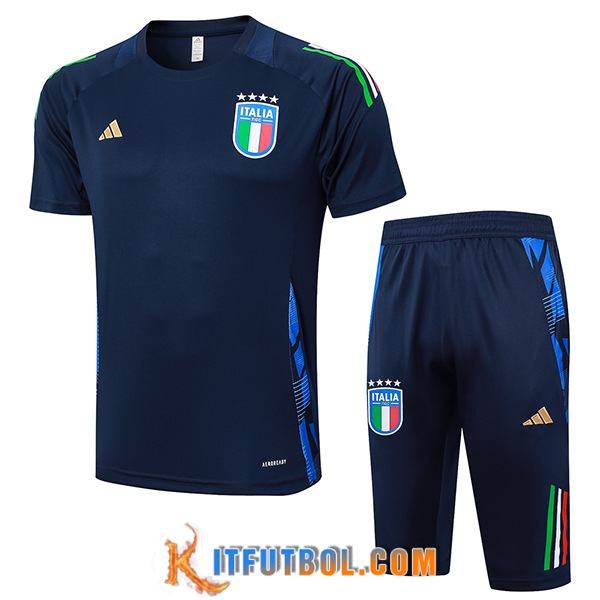 Camiseta Entrenamiento Italia azul real 2024/2025