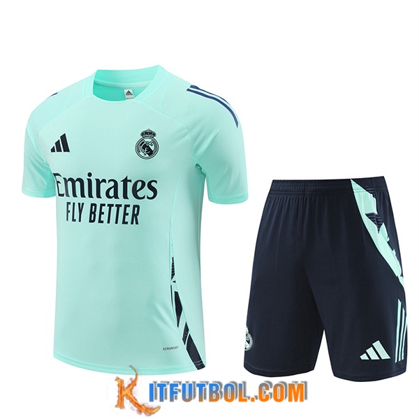 Camiseta Entrenamiento Real Madrid Verde 2024/2025