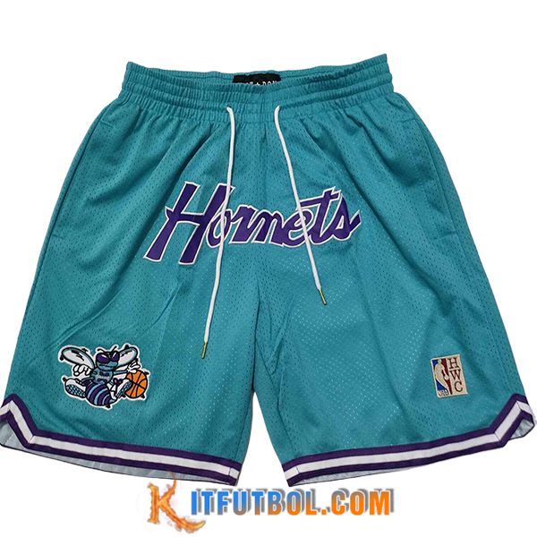 Cortos NBA Charlotte Hornets 2024/25 Verde