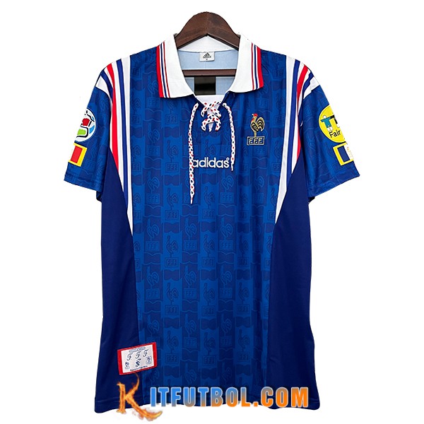 Camisetas De Futbol Francia Retro Primera 1996